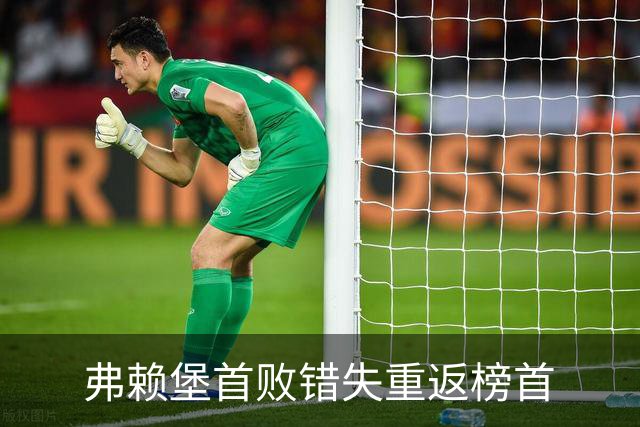 弗赖堡首败错失重返榜首